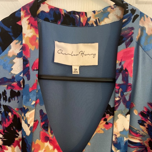 Charles Henry Floral Dress Size SP - Picture 2 of 2